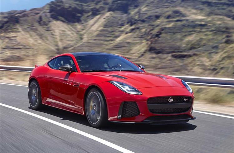 The Jaguar F-Type SVR is one of the brand's top-selling models