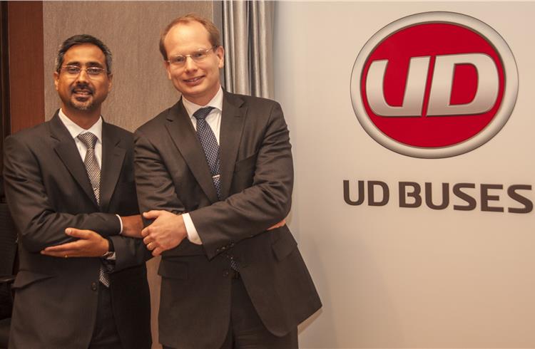 Volvo Group introduces UD buses, partners SMK Auto for local production