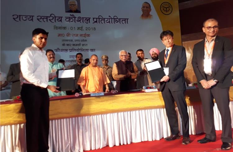 Yamaha and Uttar Pradesh Government sign MOU to promote skill development