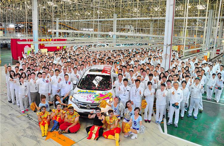Honda Taiwan rolls out its 300,000th vehicle