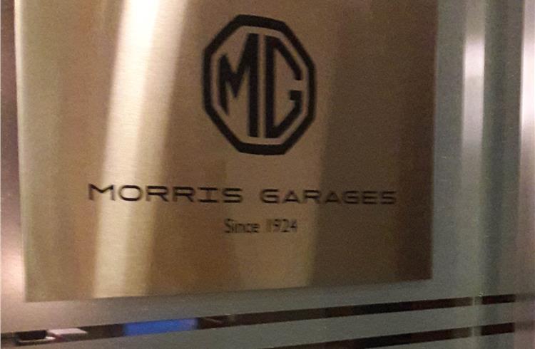 MG Motor's India team is working out of a leased space in the five-star Crowne Plaza in Gurugram.