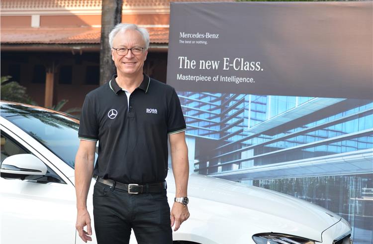 ‘The biggest challenge we faced was convincing Germany (HQ) to introduce the LWB E-class in India.’