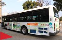 Nissan Leaf tech to be used in electric bus test in Japan