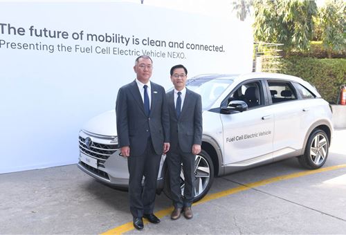 Hyundai showcases Nexo FCEV and Ioniq EV at India-Korea Business Summit 2018