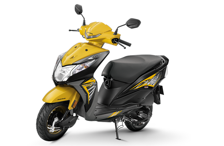 Honda unveils deluxe edition of the Dio for a premium of Rs 3,000