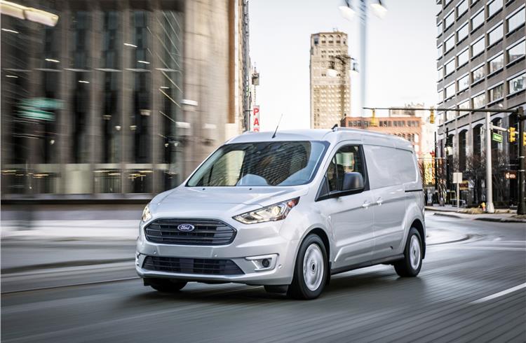 The 2019 Ford Transit van. As per the strategic alliance, Ford and the VW Group could at first co-develop next-gen commercial vehicles.