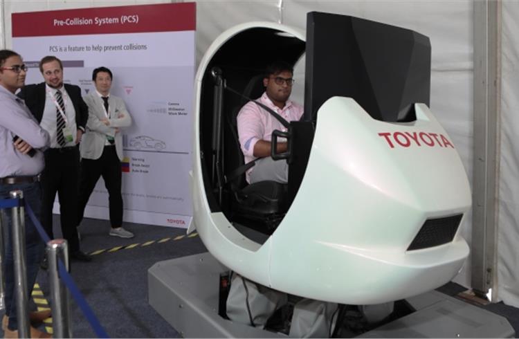 Toyota hosts green vehicle and tech show in New Delhi