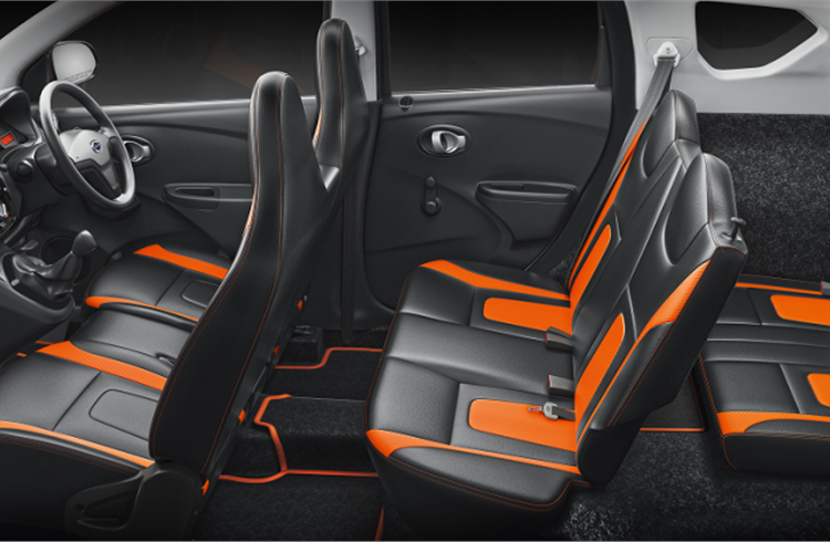 Datsun GO plus Remix Edition interior