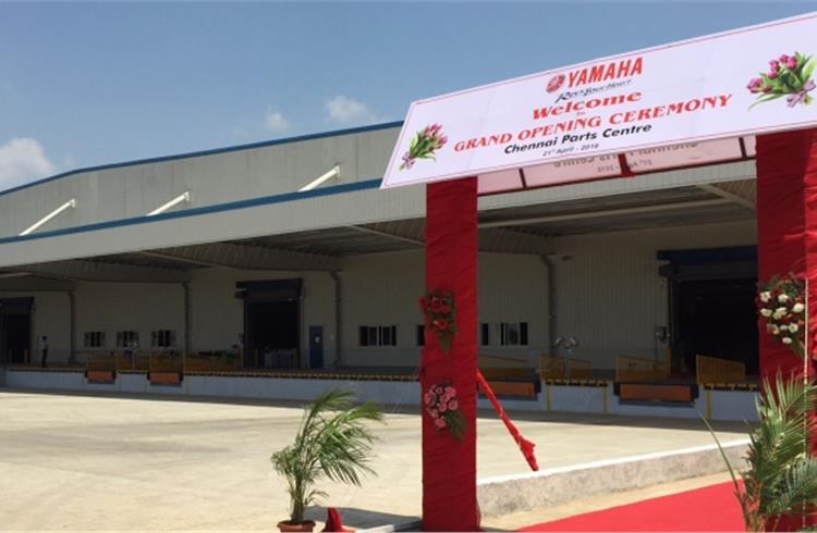 India Yamaha Motor sets up new spare parts centre in Chennai