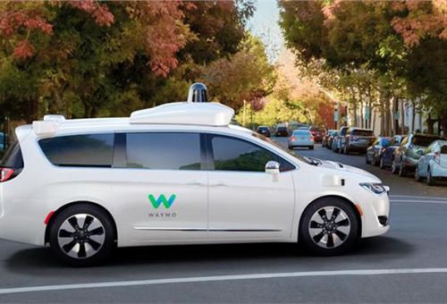 FCA supplies 100 autonomous cars to Google Waymo