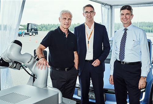 Volkswagen Group Research partners with KUKA for future mobility services