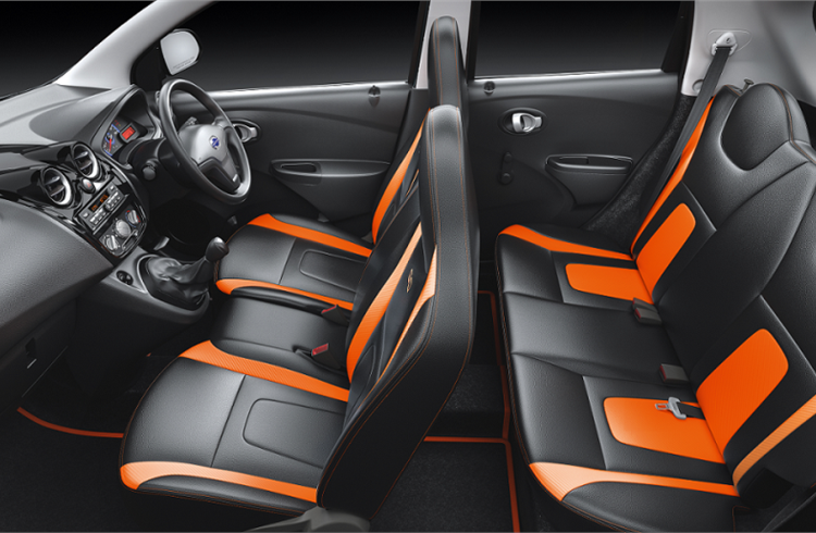 Datsun Go Remix edition interiors