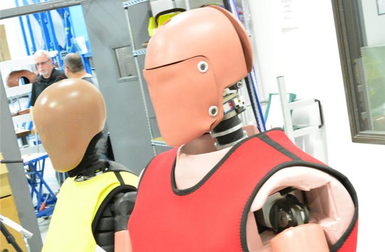 “Today’s dummies represent the average but car makers have been using them for 50 years.”