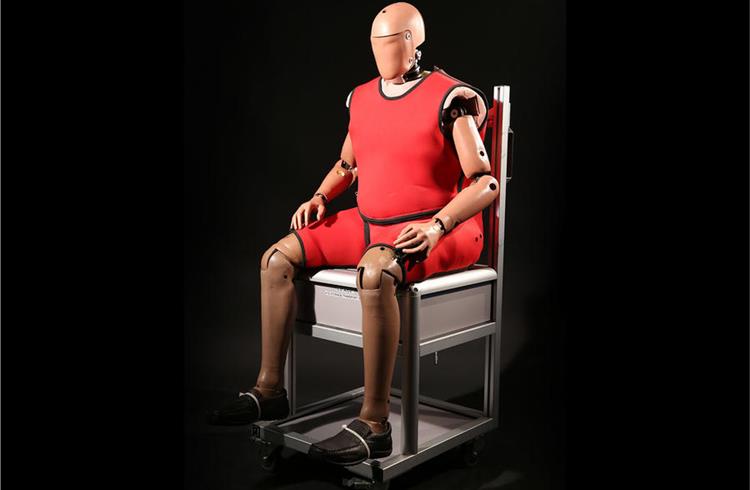 Crash test dummies to get old and obese New crash test dummies are being developed to be more representative of drivers Crash test dummies to get old and obese Seatbelts perform differently on elderly and obese drivers Crash test dummies to get old and obese Two new dummies were created the help of wang (right) Crash test dummies to get old and obese The new crash test dummies are based on thousands of CT scans that Wang and his team made of accident victims Crash test dummies to get old and obese Both dummies are still at the prototype stage but Jim Davis, vice president of engineering at Humanetics, is keen to make them a reality Crash test dummies to get old and obese “Today’s dummies represent the average but car makers have been using them for 50 years” Crash test dummies to get old and obese “The obese suffer more lower extremity injuries than average drivers but fewer abdominal,” said Wang. “With the elderly, the area of concern is not the lower extremities but the chest.” Crash test dummies to get old and obese The new dummies have been made more accurate due to a clearer mathematical understanding of the human bod