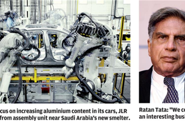 Saudi aluminium smelter draws JLR