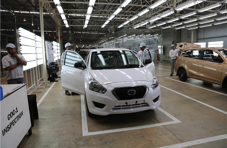 The Datsun Go+, which is a Low Cost Green Car (LCGC) category model is seeing good sales in Indonesia.