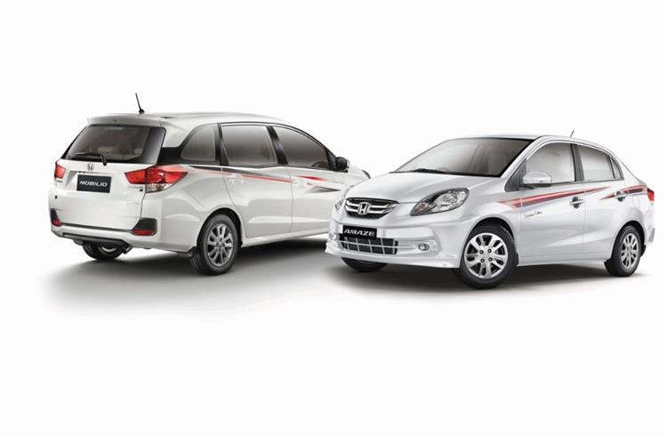 Honda Cars India in festive mode: launches Celebration Editions of Amaze and Mobilio