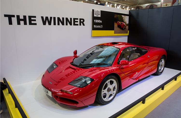 Designed by Gordon Murray, the McLaren F1 was officially debuted in 1992 and shocked the world right from the start, being staggeringly light at 1138kg
