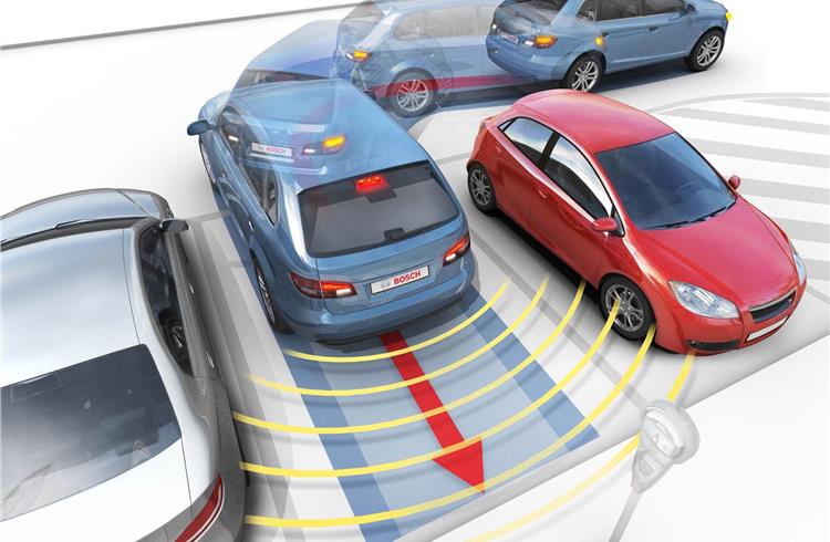 Cars will also automatically identify and report available parking spaces.