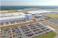 The new South Carolina plant. Cars built at the plant are destined both for the domestic US market and international export.