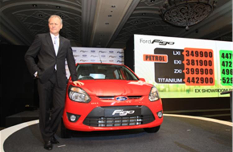 Ford launches Figo hatch.