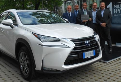 Lexus sells 1 millionth hybrid vehicle