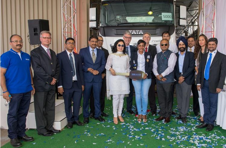 Tata Motors rolls out its 5,000th CV from South African assembly plant