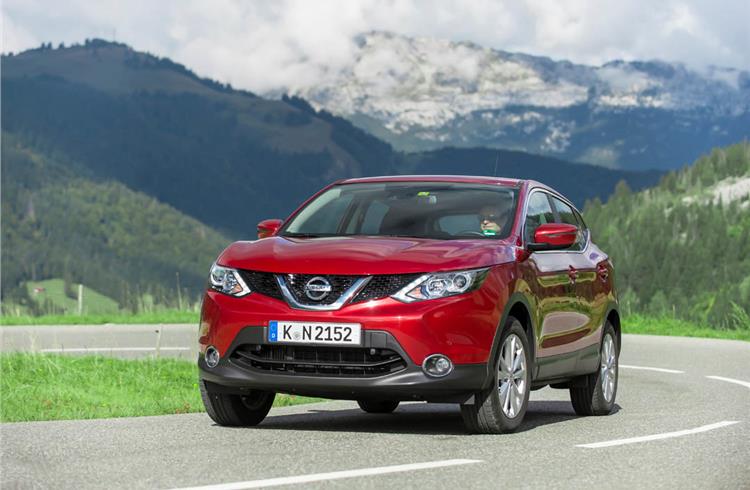 Demand for the Qashqai crossover continues to grow. Nissan sold over 250,000 units in FY2015.