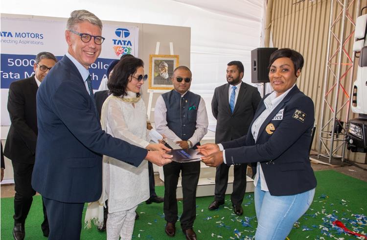 Tata Motors rolls out its 5,000th CV from South African assembly plant
