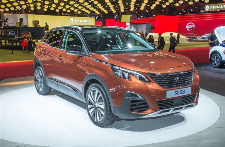 The Peugeot 3008 beat six other cars including the Alfa Romeo Giulia and Mercedes-Benz E-Class to the top spot.