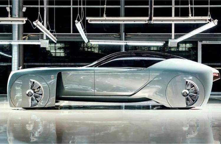 Rolls-Royce Vision Next 100 concept previews the future of luxury