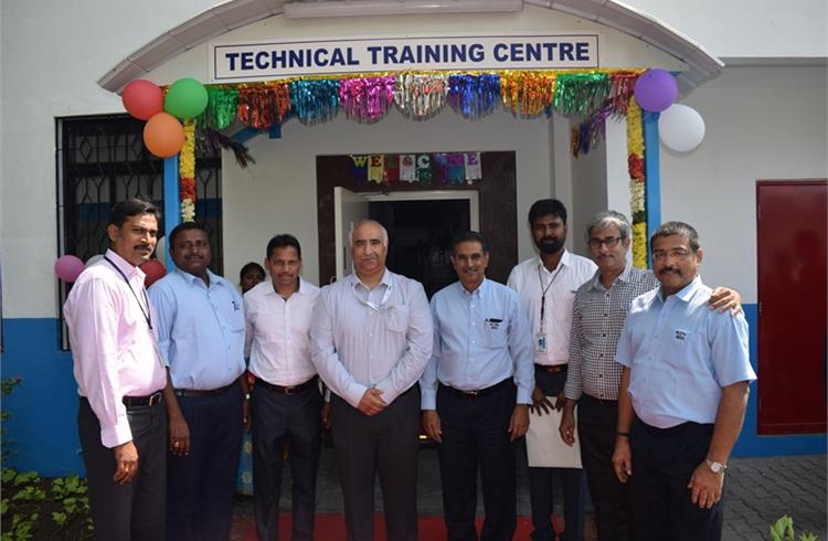 Ford India executives at the inauguration of the Technical Training Centre in Chennai.