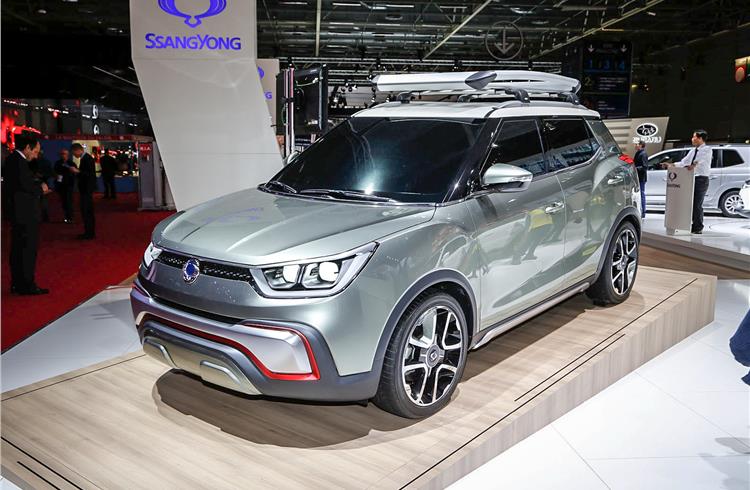 SsangYong previews new X100 crossover with Paris concepts