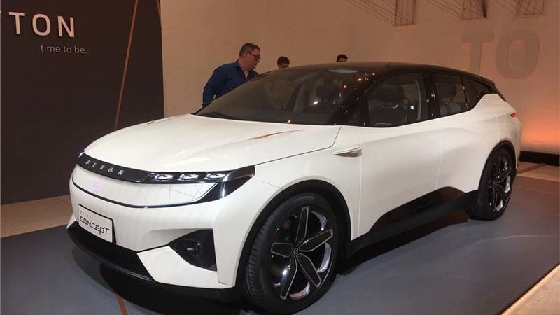 2019 Byton electric SUV concept revealed at Milan Design Week