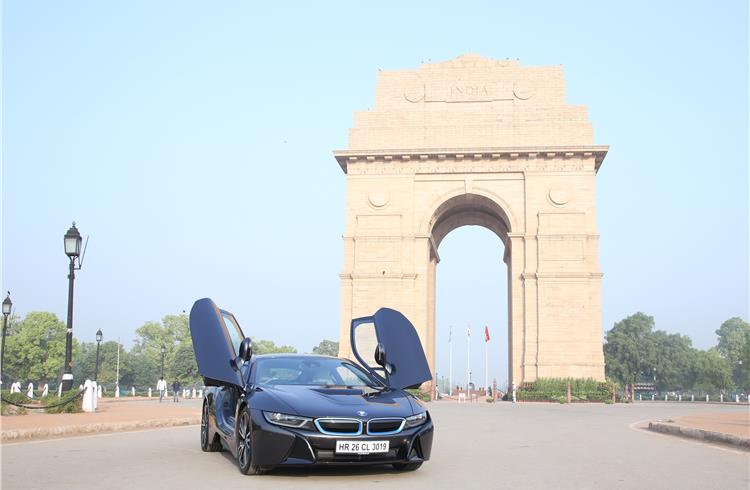 The i8, which won the coveted ‘World Green Car Award’ at the World Car Awards 2015, an apt car to celebrate World Environment Day.