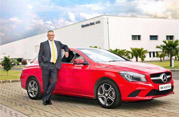 Eberhard Kern, MD and CEO, Mercedes-Benz India: 