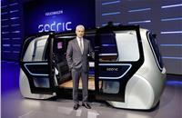 Volkswagen reveals self-driving pod-like Sedric concept