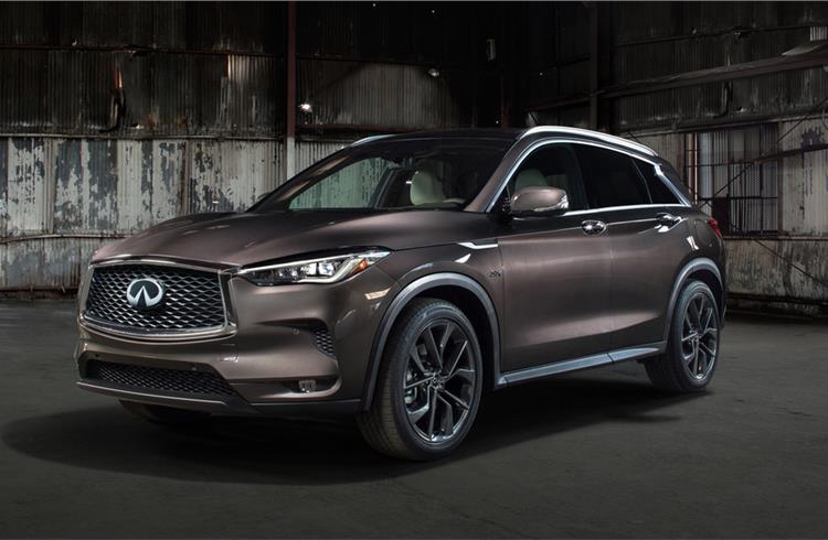 New Infiniti QX50 to use world’s first production variable compression ratio engine