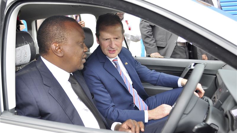 Volkswagen inaugurates its first plant in Kenya