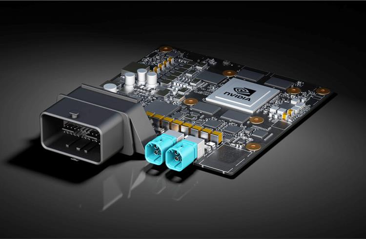The new single-processor configuration of the NVIDIA Drive PX 2 AI computing platform for AutoCruise functions — which include highway automated driving and HD mapping — consumes just 10 watts of powe