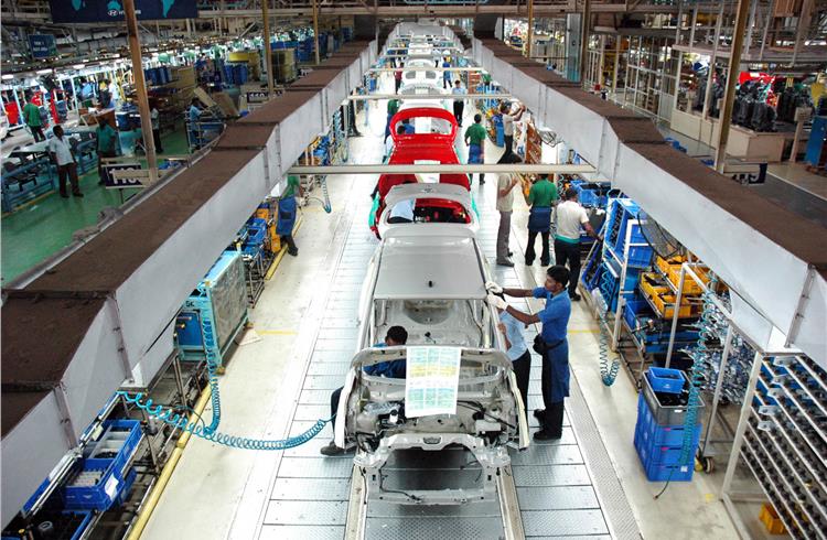 Hyundai Motor India's Chennai plant has a production capacity of around 680,000 units.