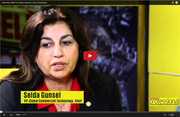 Interview with Dr Selda Gunsel, Vice President, Global Commercial Technology, Shell.