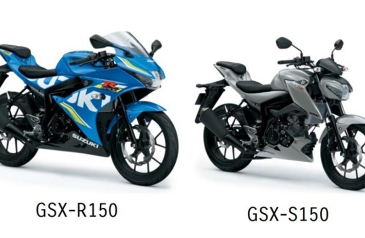 Suzuki unveils new 150cc motorcycles for ASEAN market