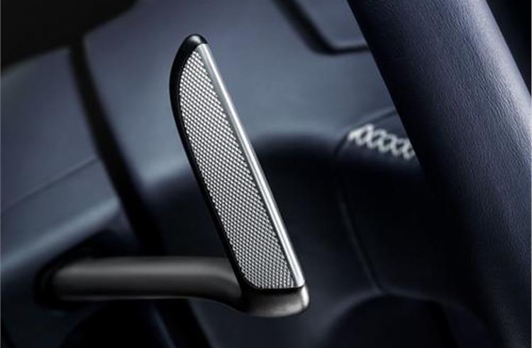 Bentley Continental GT paddles