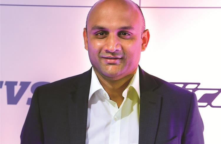 Arun Siddharth, VP-Marketing, premium vehicles, international business for TVS Racing