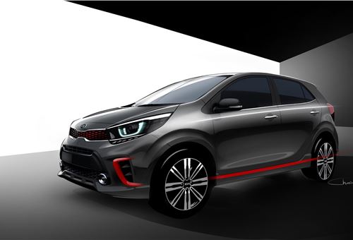 Kia teases with first renderings of new Picanto