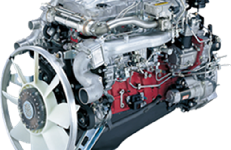 Representation imaghe of the Hino A09 series diesel engine used in Hino heavy duty trucks and buses