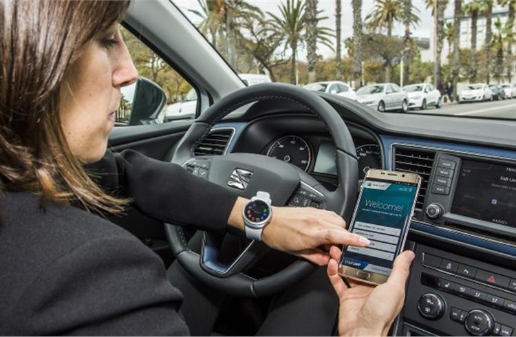 SEAT, Samsung and SAP connect to developed connected car of the future