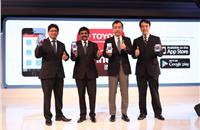 Toyota reaches out to customers with smartphone app