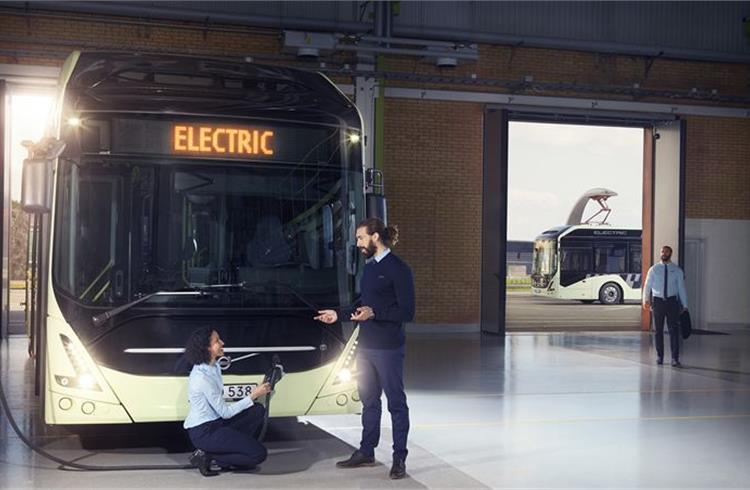 Volvo launches upgraded version of full-electric 7900 bus